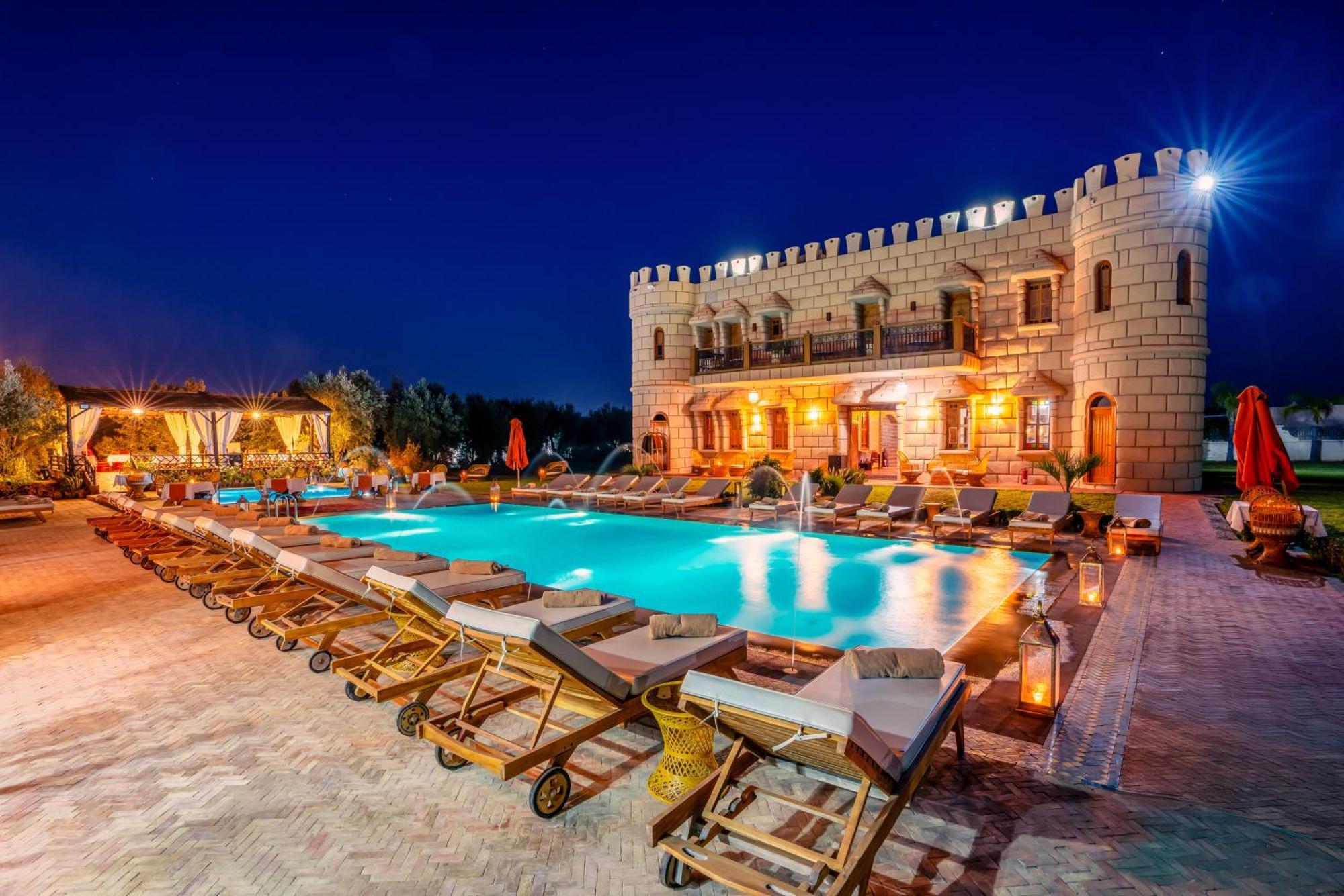 Atlas Castle Marrakech Hotel El Jem'a Ghemat Exterior foto