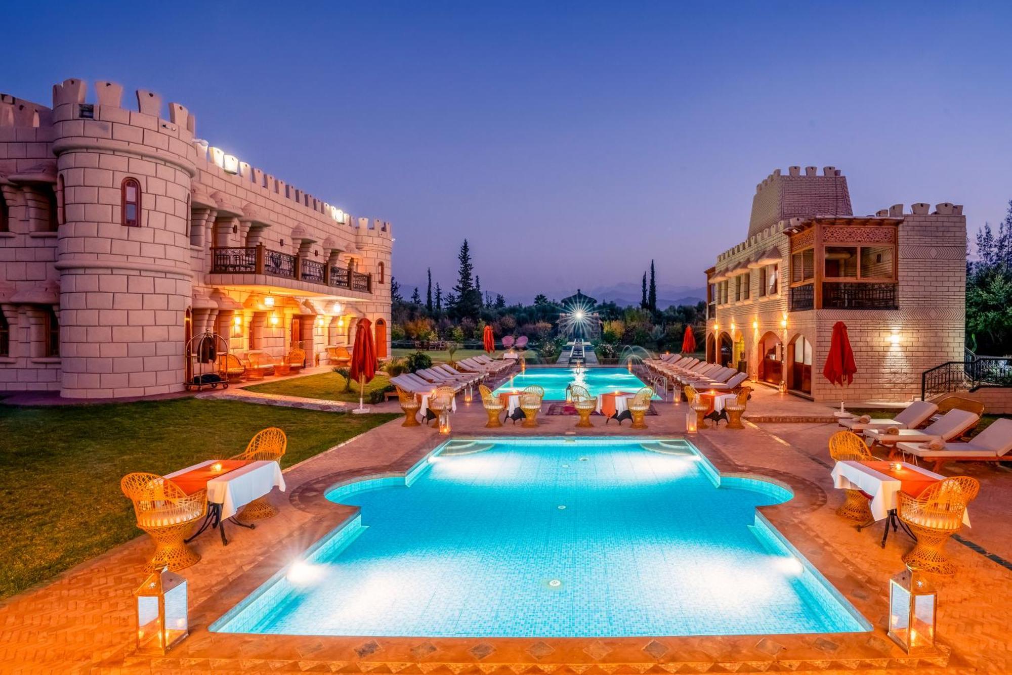 Atlas Castle Marrakech Hotel El Jem'a Ghemat Exterior foto