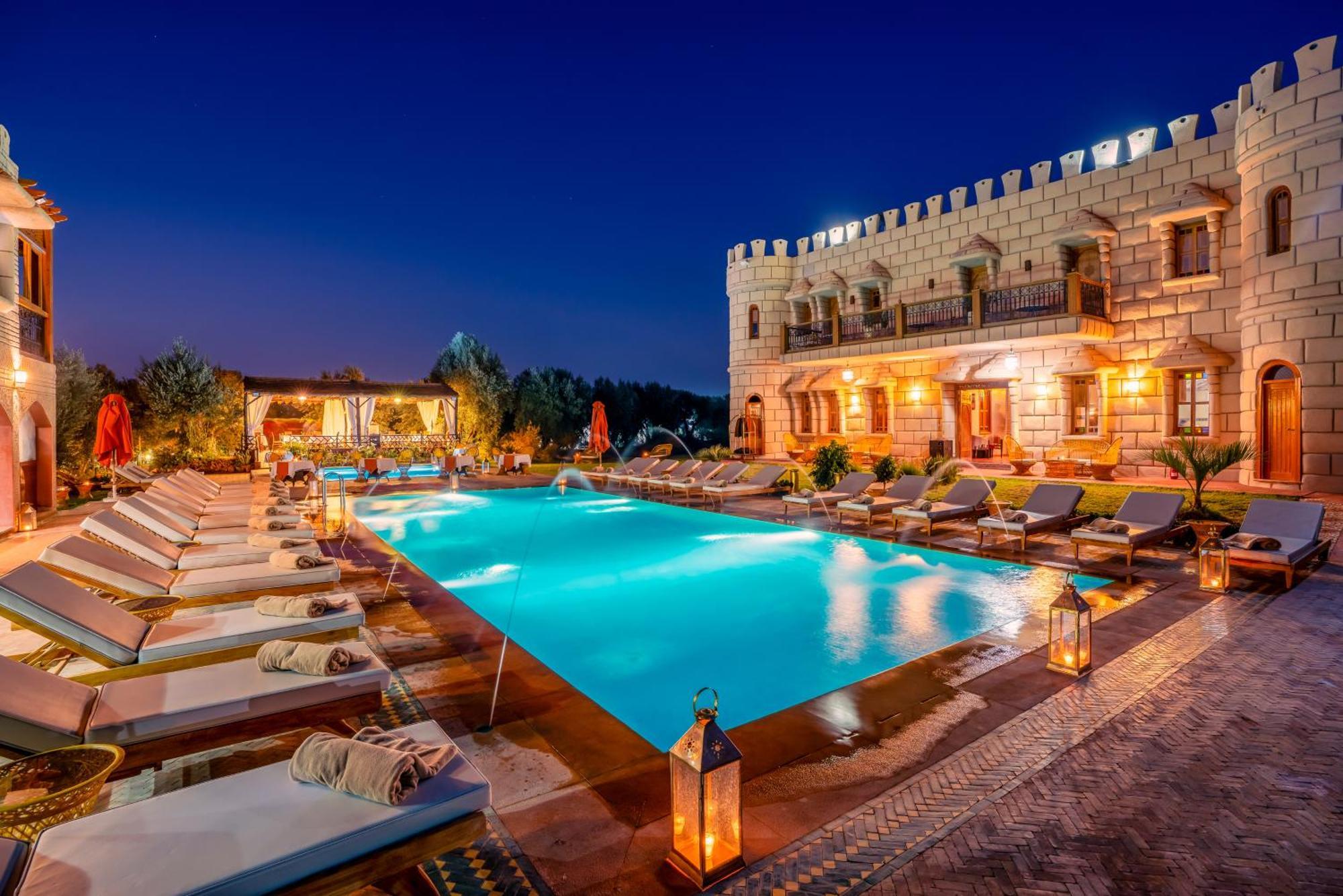 Atlas Castle Marrakech Hotel El Jem'a Ghemat Exterior foto