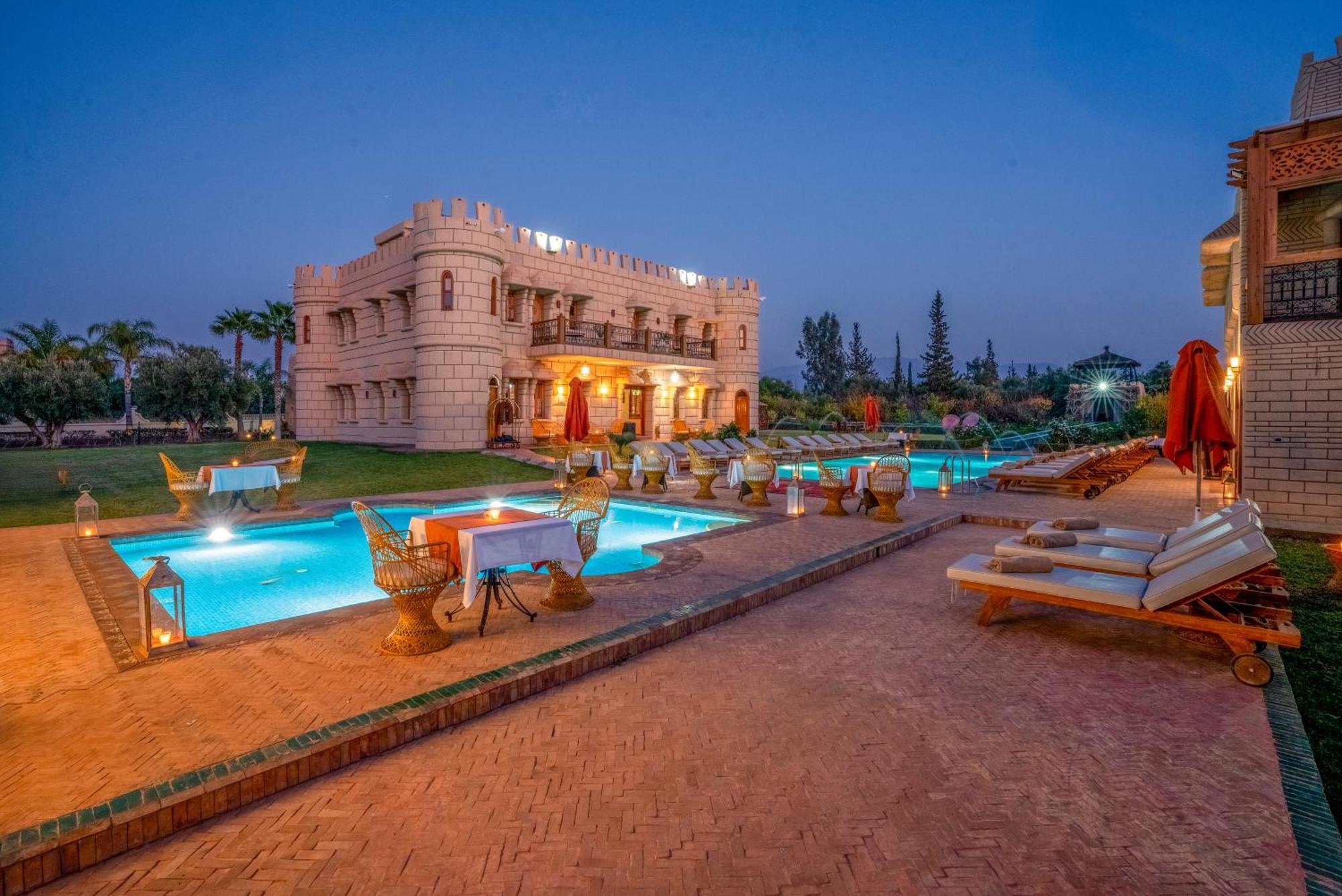Atlas Castle Marrakech Hotel El Jem'a Ghemat Exterior foto