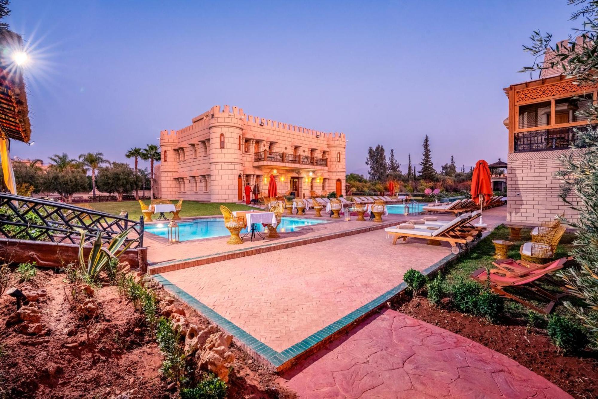 Atlas Castle Marrakech Hotel El Jem'a Ghemat Exterior foto